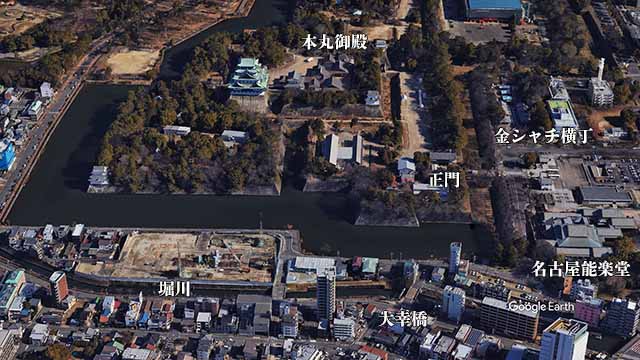 江戸後期の名古屋城下