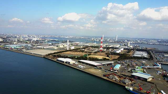 現在の名古屋港