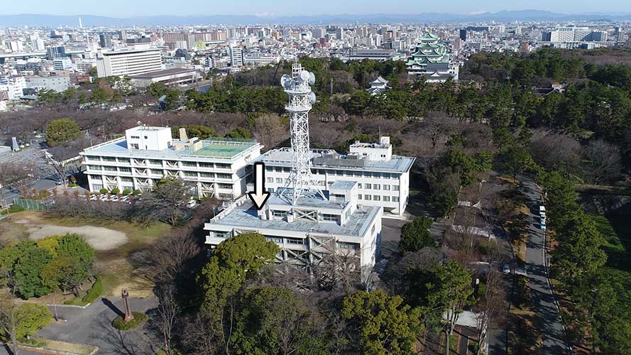 現在の風景(独立行政法人水資源機構中部支社・名古屋農林総合庁舎)