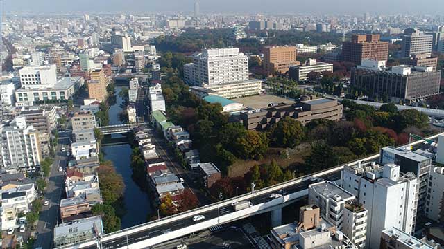 現在の風景(愛知県図書館)