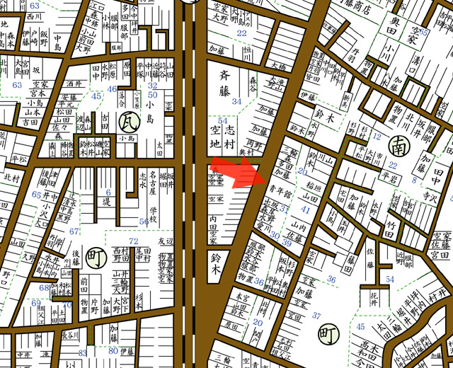 昭和８年 住宅地図