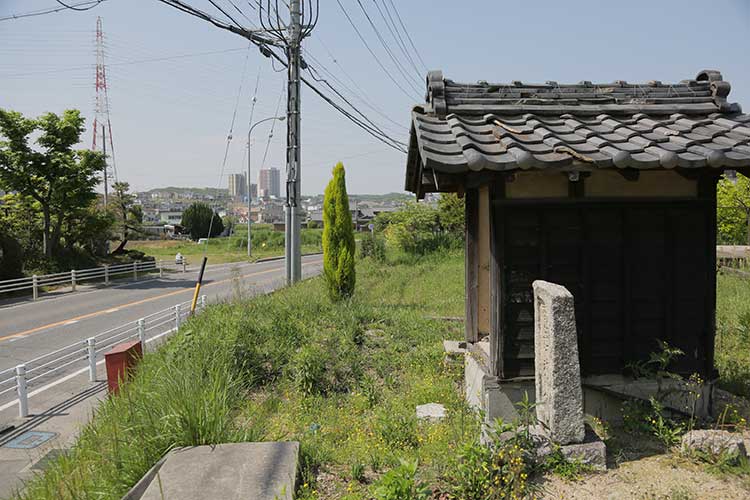 庚申堂と飯田街道