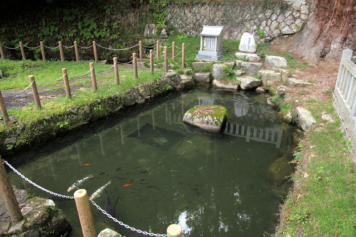 神明神社の神明元泉
