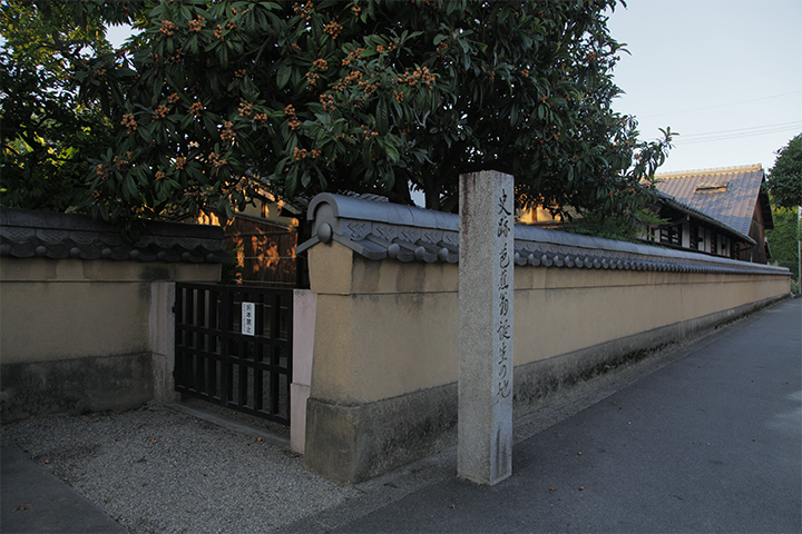 芭蕉生家　正保元年（1644）松尾与左衛門の次男として生まれた