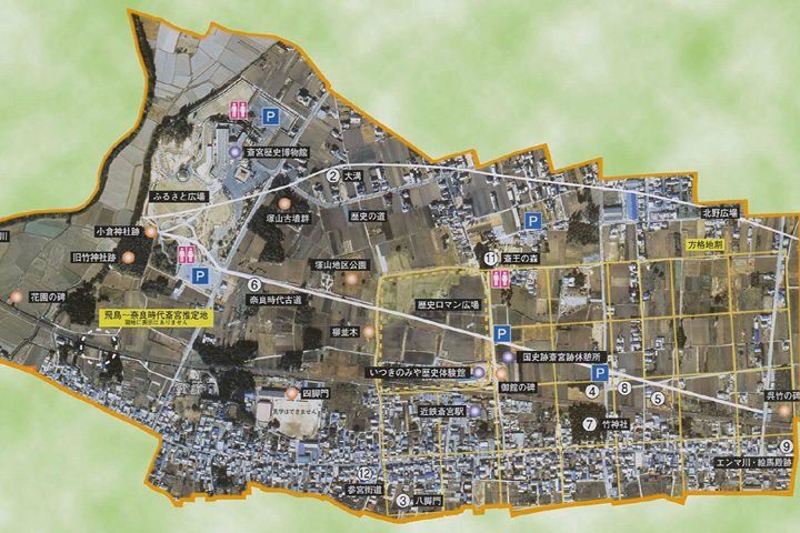 斎宮地図