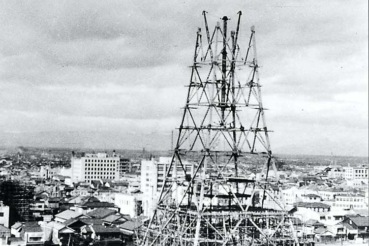  名古屋テレビ塔の建設