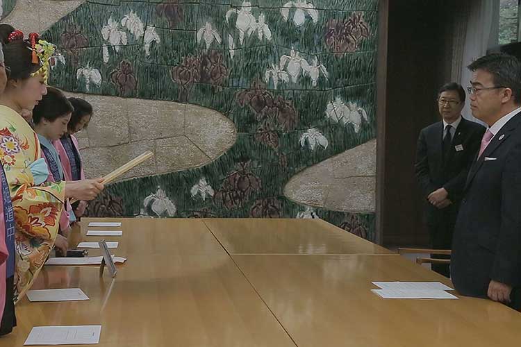 愛知県知事表敬訪問