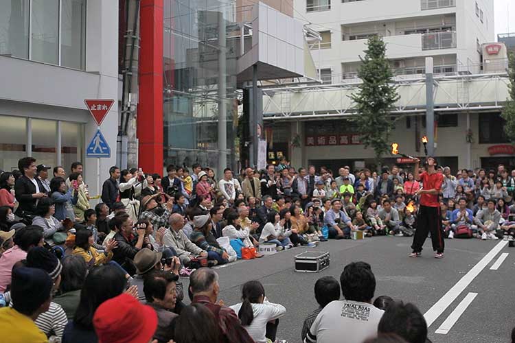 Osu street townspeople festival