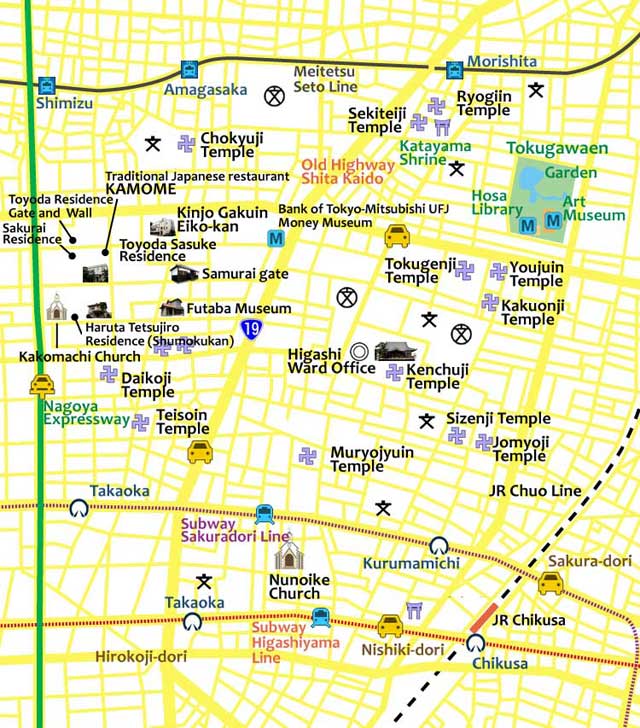 Cultural Path & Tokugawaen(present)　