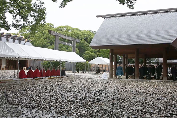 Regular festival Shinto ritual