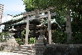 白龍神社の鳥居と社殿
