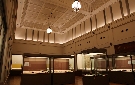 企画展に使われている第7展示室.  昭和初期の美術館建築