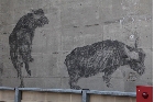 Davide Rivalta “Buffalo” (2010) at Nayabashi Site