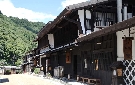 中山道福島宿（長野県木曽町）