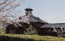 金沢監獄中央看守所･官房と桜（明治村）